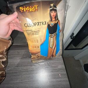 Spirit Cleopatra Costume for Kids - Black, Gold, and Blue NEVER WORN